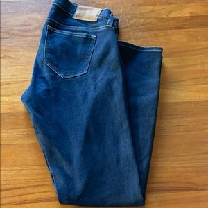 J. Crew Women's Skinny Jeans - Dark Blue